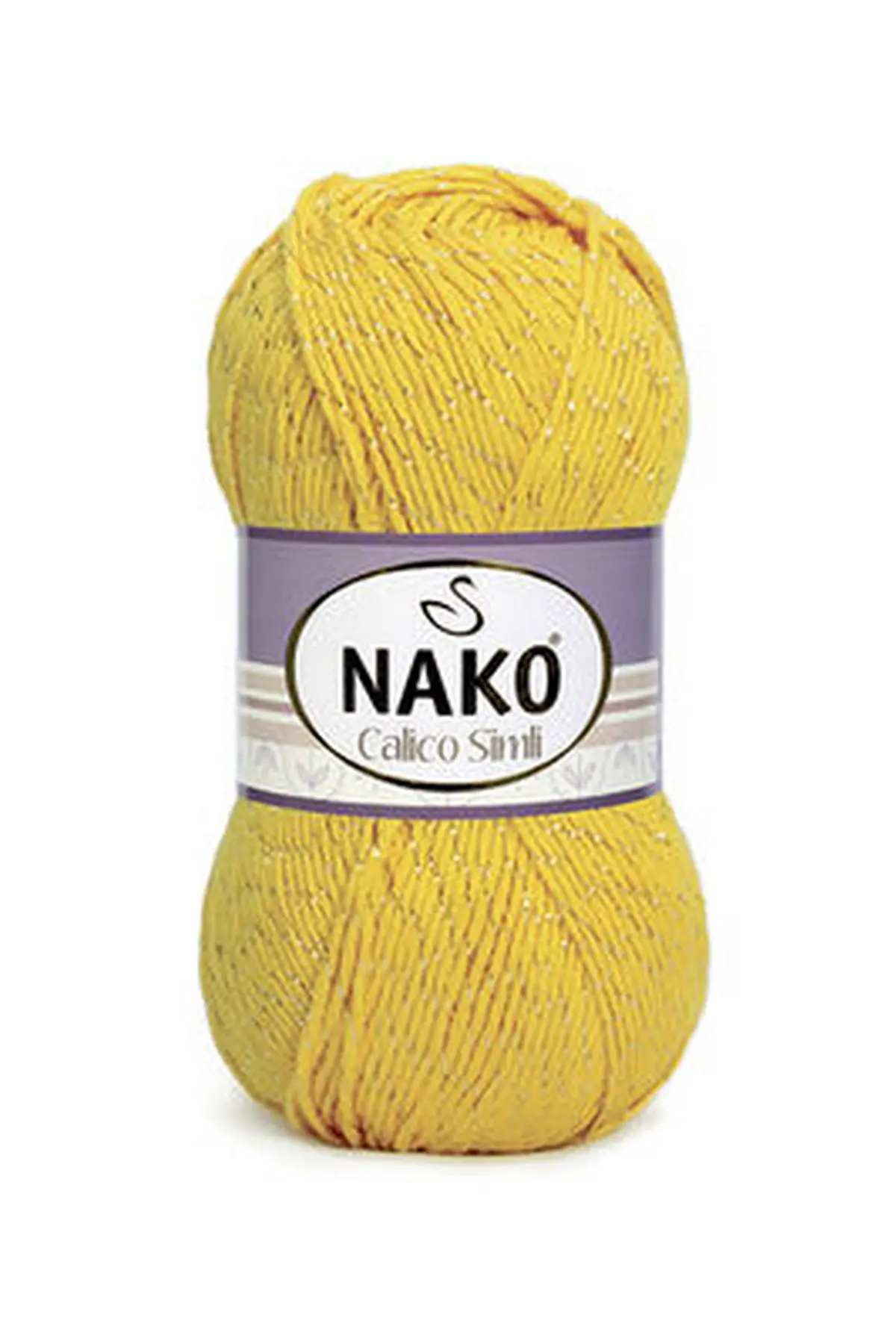 Nako Calico Glittery Hand Knitting Yarns For Sweater Scarf Hat Knitting DIY 100 gr - 240 meters 5 PCS