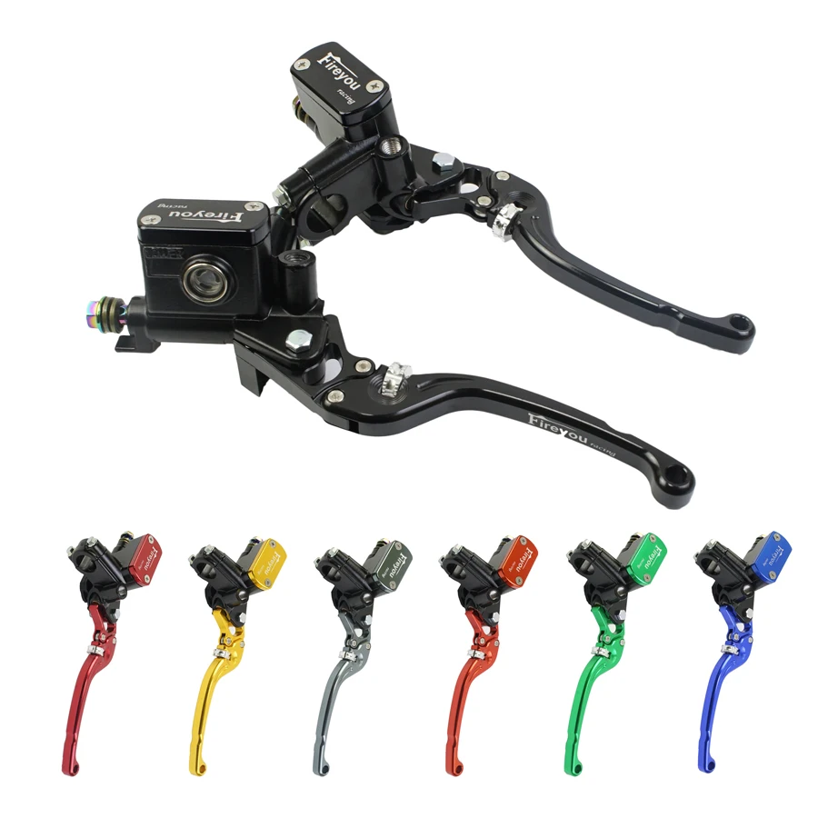 Motorcycle CNC lever 14mm piston  brake master cylinder hydraulic clutch pump motorbike for vespa yamaha mxs125 Scooter