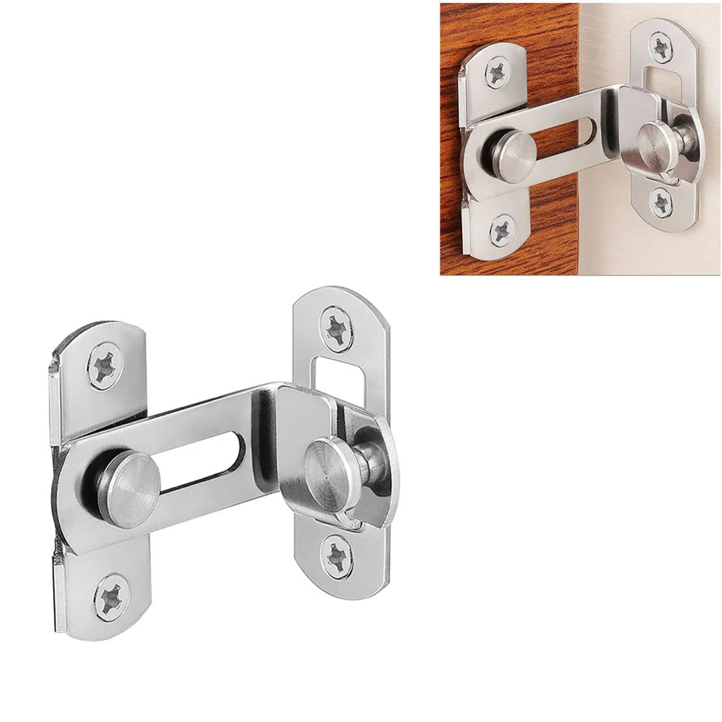 Flip Door Latch Bolts Wear-resistant Sliding Locker Security Chains