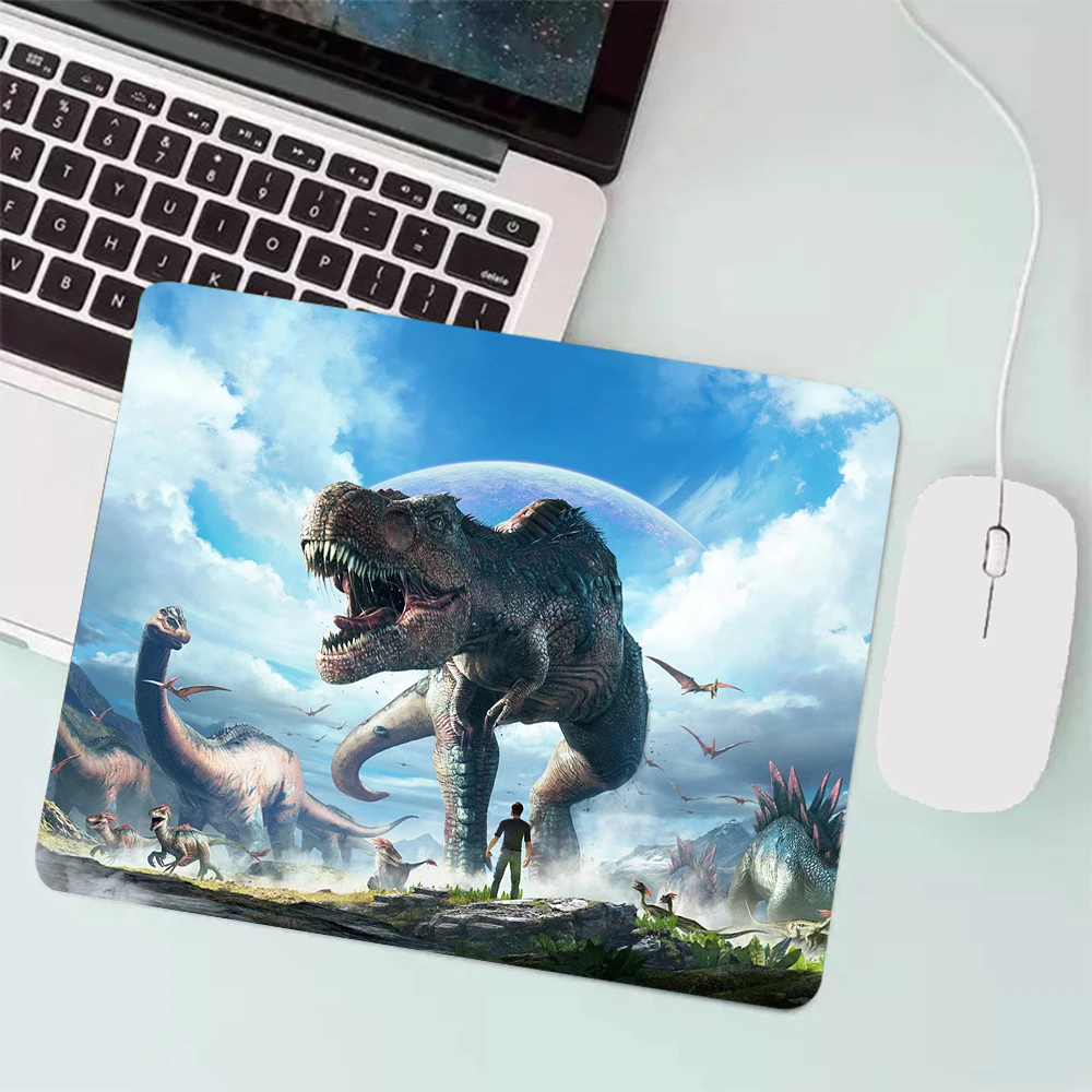 Cute Dinosaur Small Gaming Mouse Pad PC Gamer Keyboard Mousepad Computer Office Mouse Mat Laptop Carpet Anime Mause pad Desk Mat