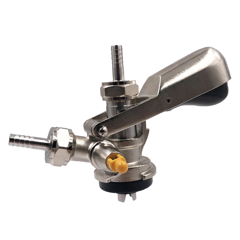 TWELVETAP-S-Type Keg Coupler, Homebrew Beer Tap, Draft Beer Dispenser, Wine Brew Bar Tools, Beer Equipment, FD-S19