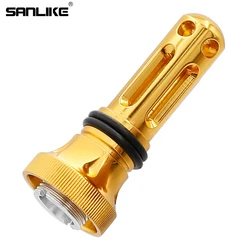 SANLIKE Fishing Reel Handle Holder Protect Reel Stand for Shimao & Daiwa Reel Aluminium Fishing Tackle Saltwater Fishing