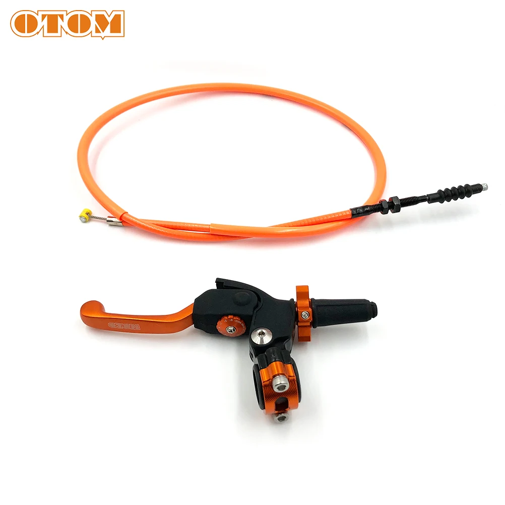 OTOM palanca de embrague de cilindro maestro hidráulico para motocicleta, Cable de tubo de manguera de aceite, mango plegable ajustable para BSE,