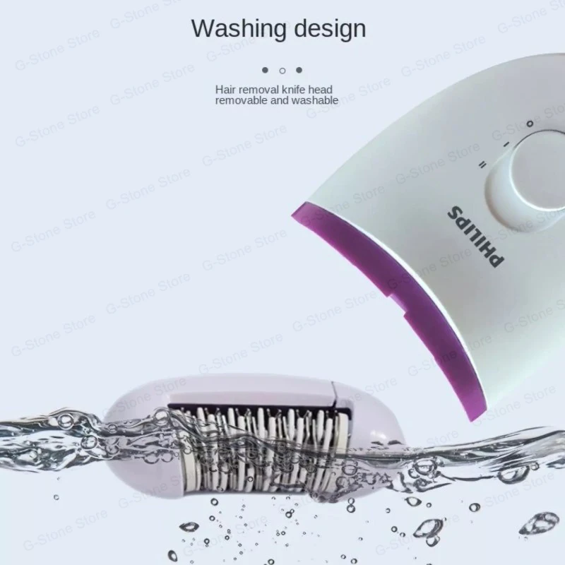 Epilator Philips Asli Epilator Mini Portabel Diy Elektrik Depiladora Wajah Tubuh Wanita Pria Mesin Penghilang Rambut Harga Pisau Cukur