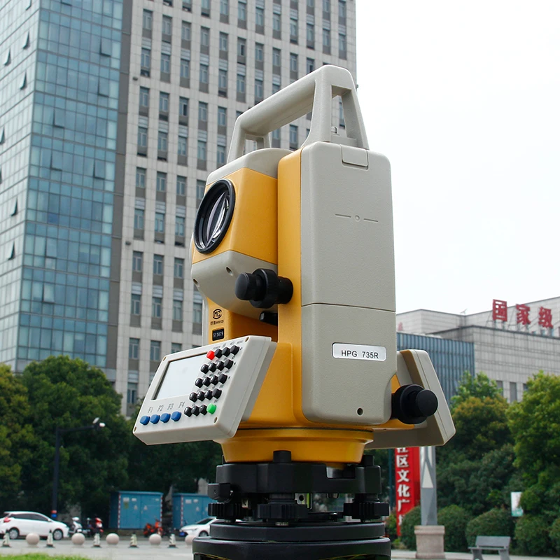 HEIPOE HPG735R 600m Reflectorless Multi-language Optional Dual-screen Engineering Surveying Total Station