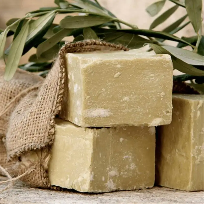 

100% natural Handmade Olive Oil Laurel Soap Traditional 1Kg. 5 Pcs For All Skin and Hair Moisturizing Anti Acne Antiseptic