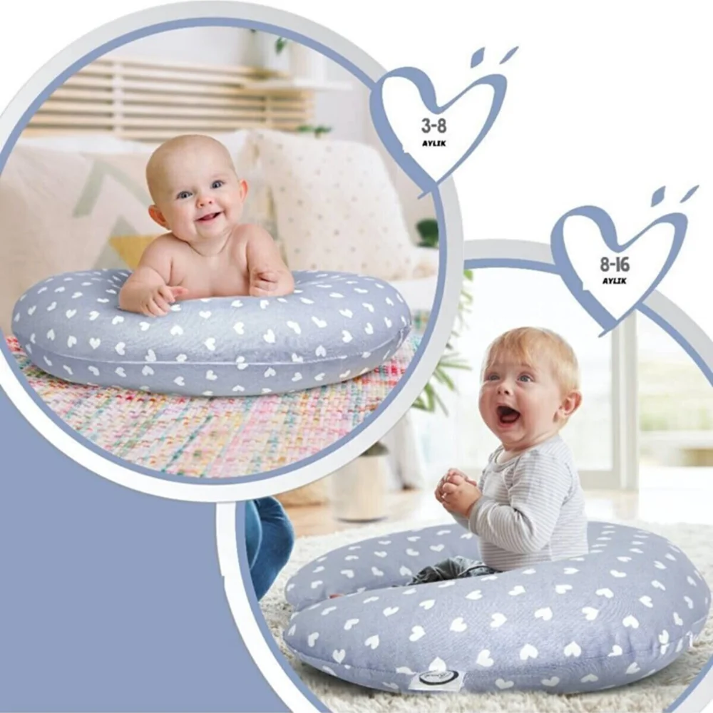 Breastfeeding Pillow 3 Different Colors Mother Baby Newborn Sleeping Milk Structure Cotton Nutrition Waist Support White Star Gift Design Fiber