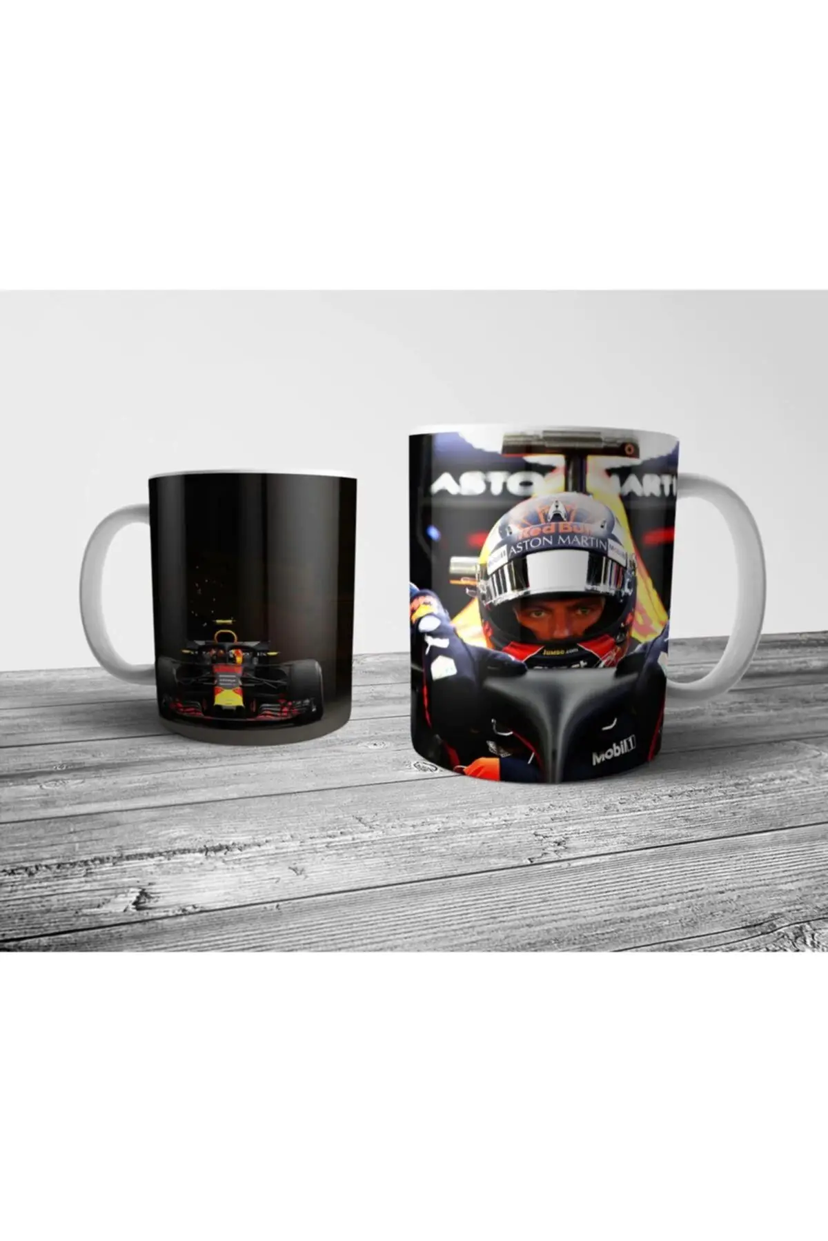 Home Kitchen Cup Sets Max Verstappen - Formula 1 Printed Mug Model Porcelain Dishwasher safe