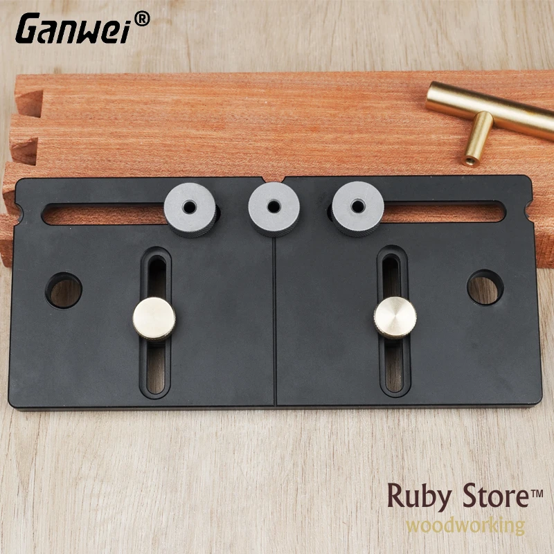 Ganwei Drilling Jig for Cabinet Door and Drawer Handle and Knob Installation