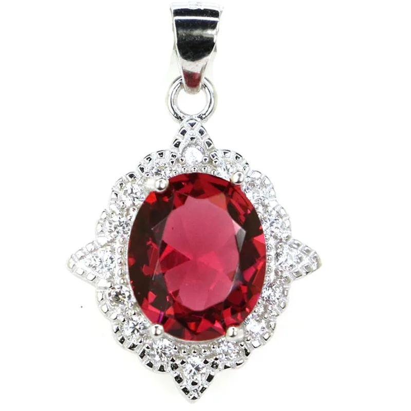 

Купите 4 и получите 1 бесплатно Подвеска из твердого серебра 925 пробы 25x17 мм Jazaz 2,4 г Родолит Гранат Лондон Синий Топаз Розовый Кунцит CZ