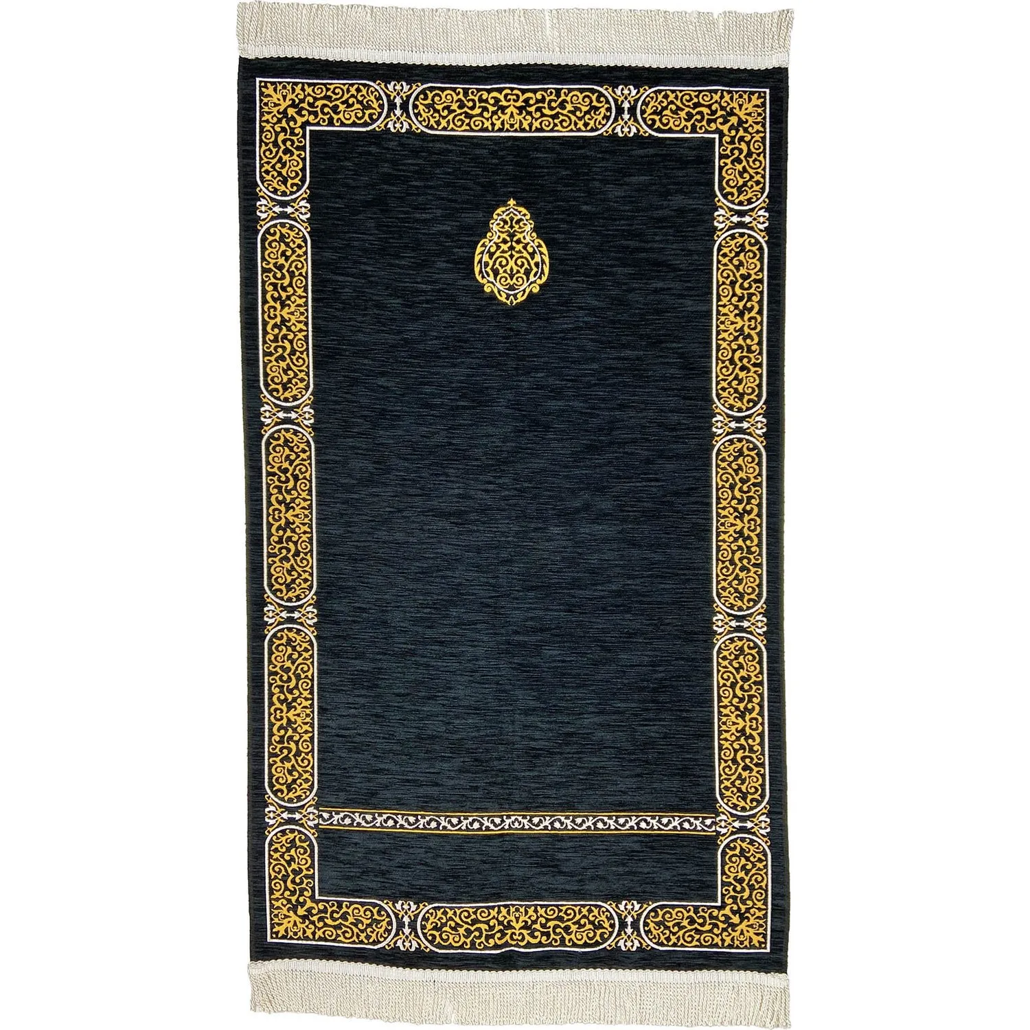 Call the Kaaba Door Taffeta Silk Prayer Rug ıslam Muslim prayer the the kaaba in mecca arab kaaba cover carpet prayer rug turkey fas