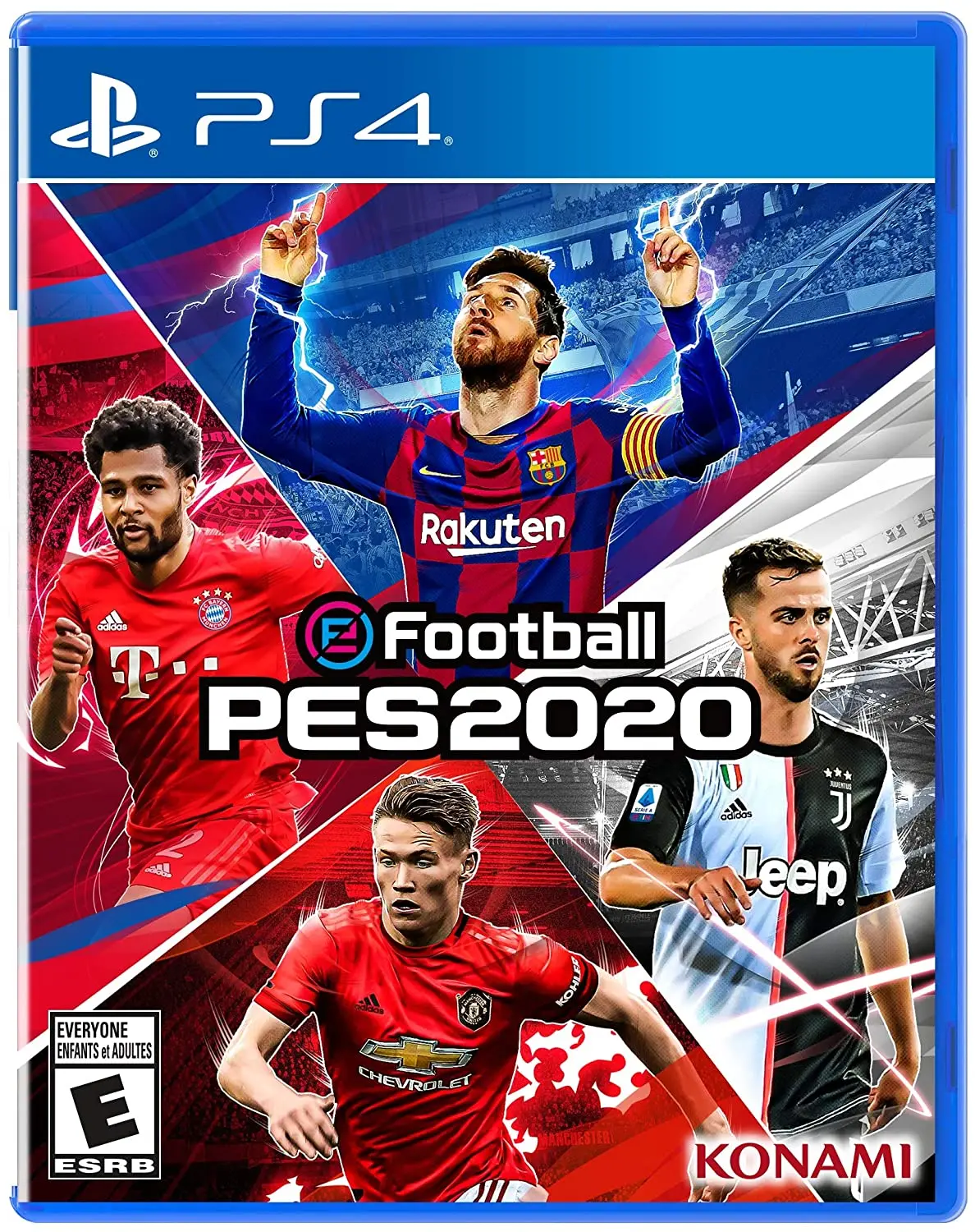 Konami eFootball PES 2020 - PlayStation 4 Original Product Gaming PS4 Video Game Console Most Fun Popular Activity