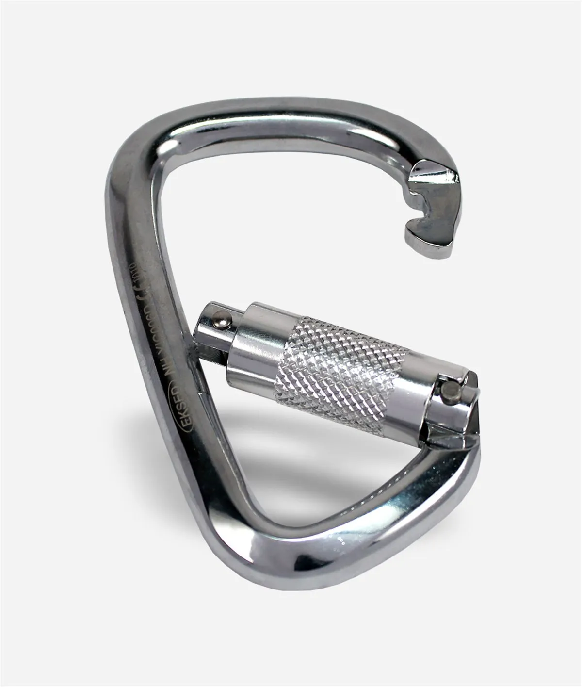 

EKS 148-O 50kN Automatic Steel Carabiner,climbing carabiner, aluminum carabiner hook, key chain, hook, for high use, screw safet