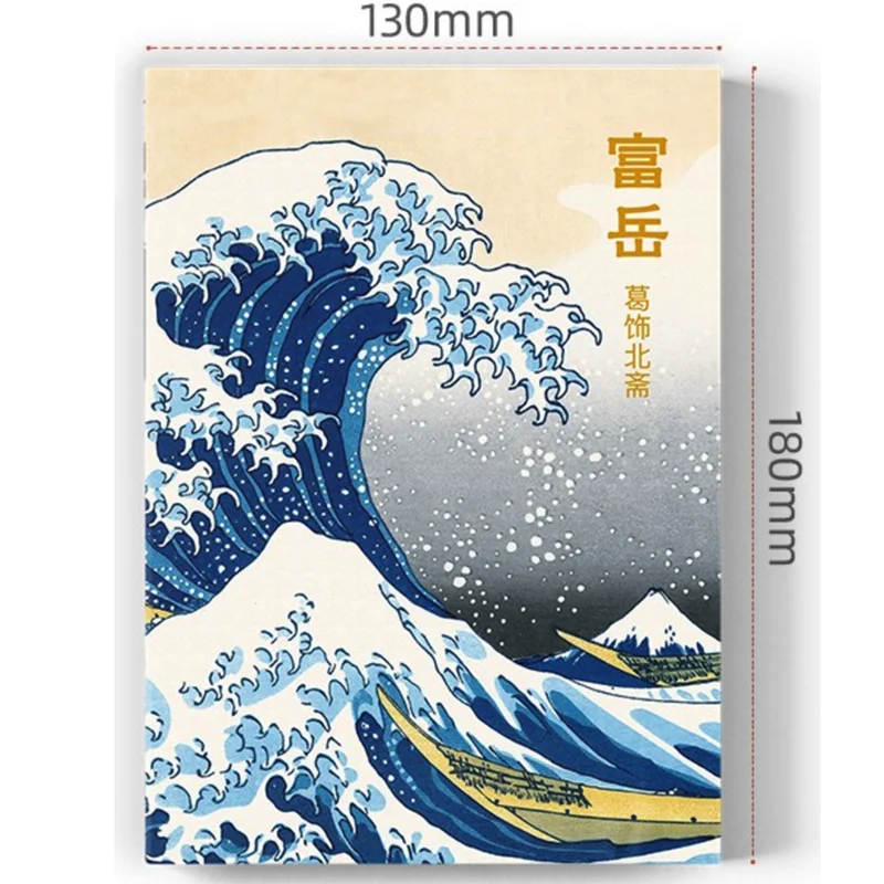 32Pcs/set Views of Mt. Fuji By Katsushika Hokusai Big Size (32K) Postcards  Ukiyoe Postcards Wall Decor Gift Card