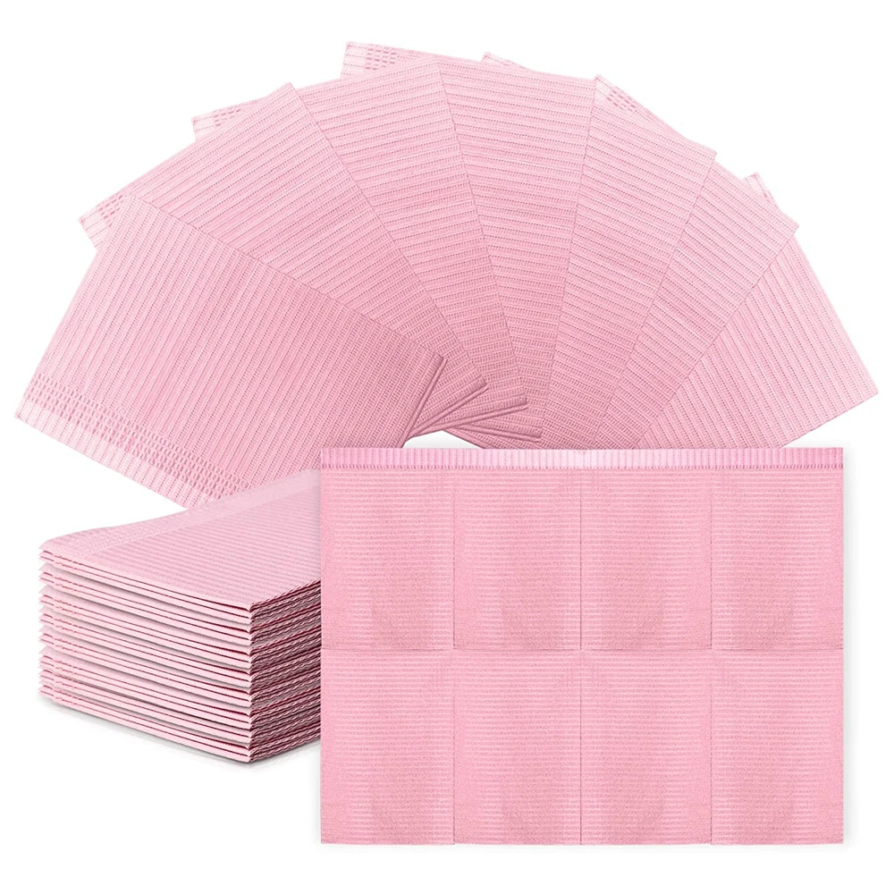 125/50/30 Uds. Cubiertas para mesa de tatuaje, almohadilla limpia, Baberos dentales desechables, hojas, servilletas dentales para pacientes,