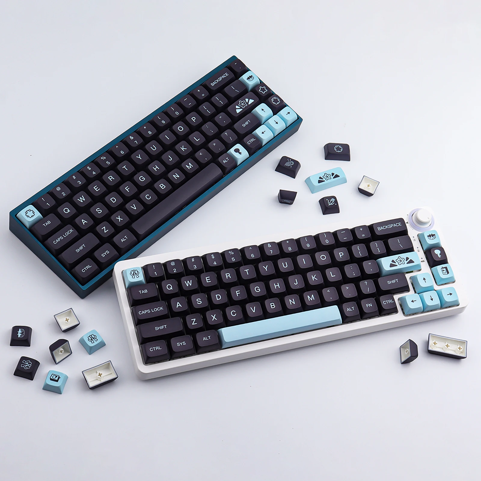 GMK Comet-teclas personalizadas para teclado mecánico, 132 teclas, XDA, DYE-SUB