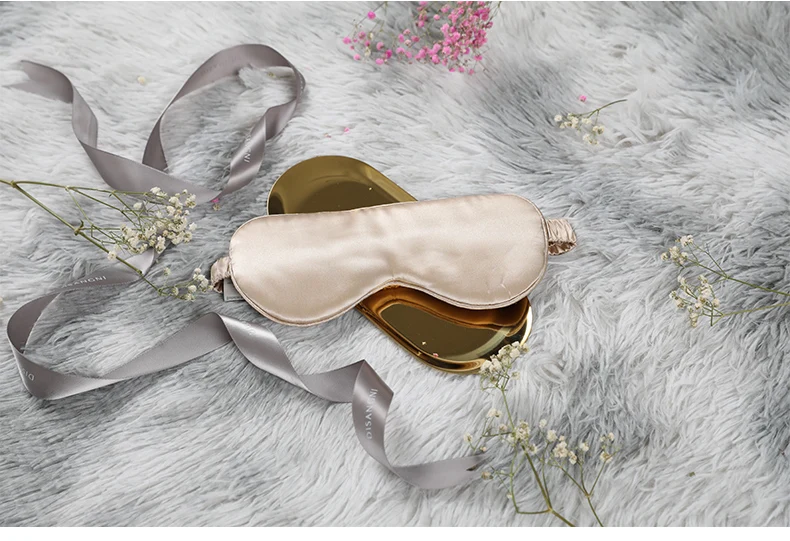 DISANGNI 100% Maulbeerseide Schlafmaske für Frauen und Männer, Weiche, Atmungsaktive, Lichtblockierende Augenmaske zum Schlafen und Reisen, 1 Stück – Detail 12