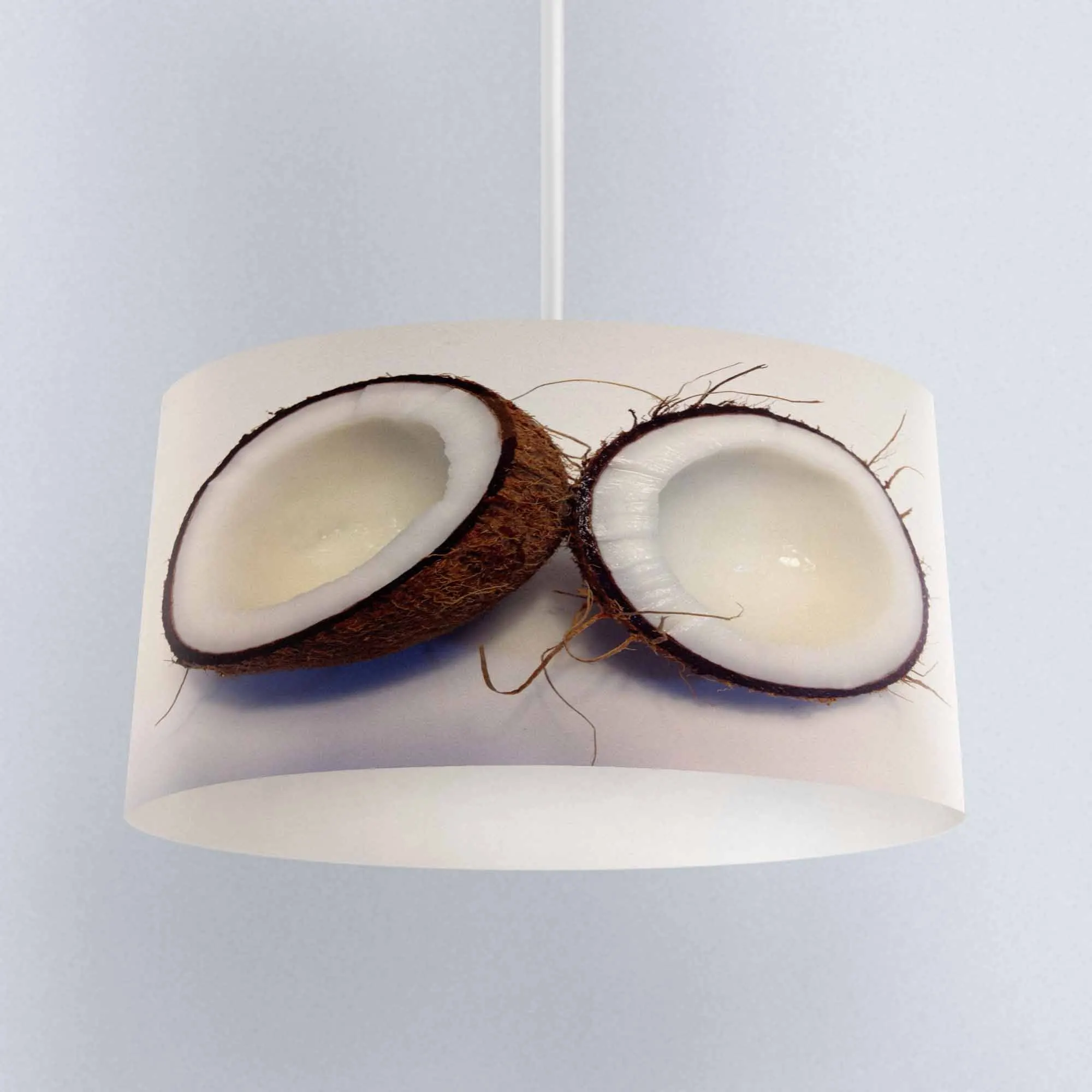 

Else Tropical Brown Coconut Fabric Kitchen Chandelier Lamp Drum Lampshade Floor Ceiling Pendant Light Shade