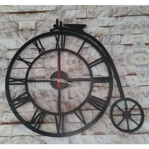 Boss Group Decorative Wooden Clock Bicycle Shaped 14