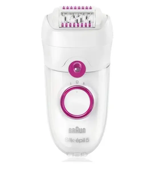 Braun Silk-epil 5 5185 Portable Electric Free Woman Epilator Female Epilator Painless Remover Hair Removal Facial Depilation