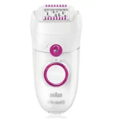 Braun Silk-epil 5 5185 Portable Electric Free Woman Epilator Female Epilator Painless Remover Hair Removal Facial Depilation