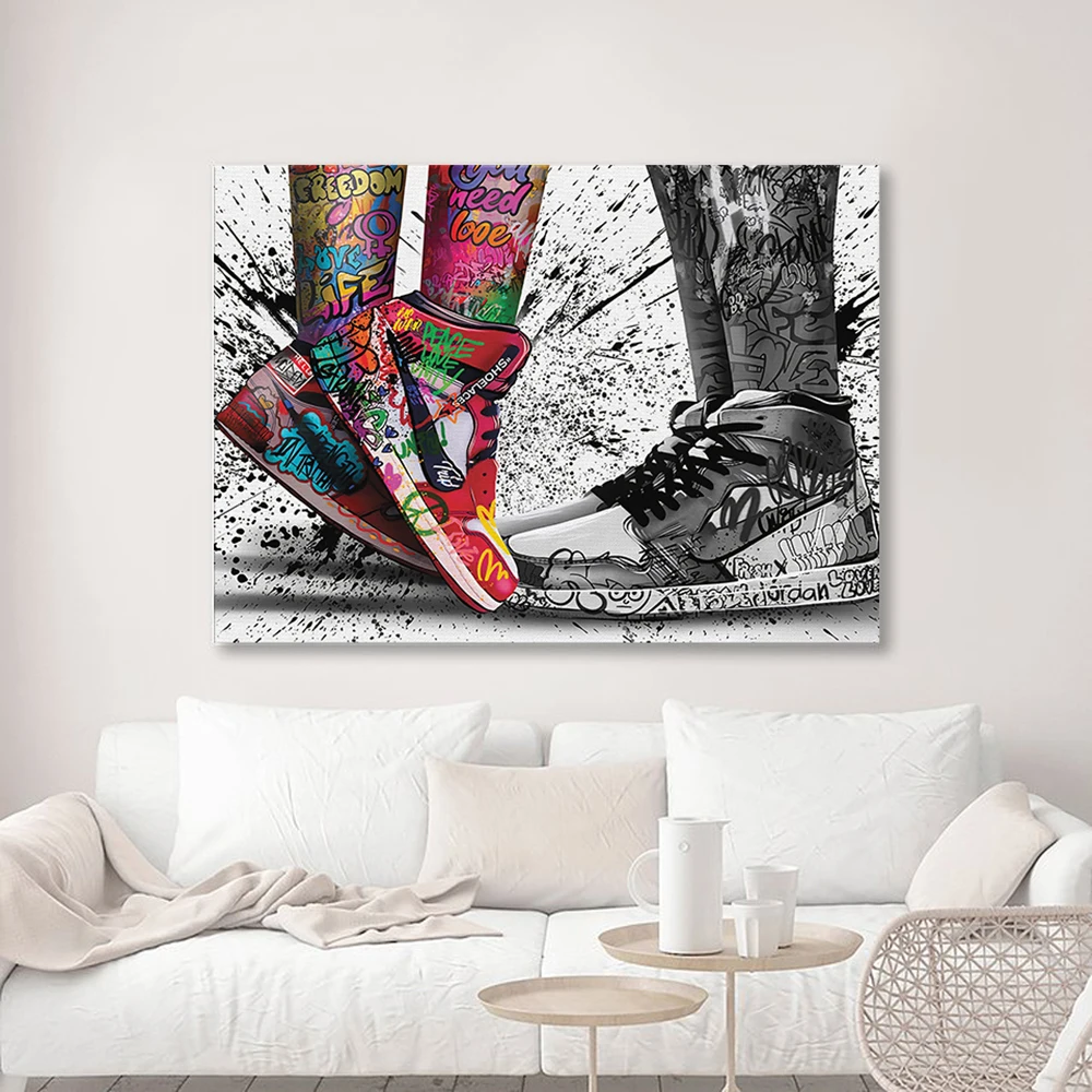 Fashion Graffiti Artwork Sneak - огляд і ціна Street Fashion Poster