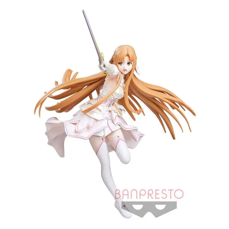 Judai Original Banpresto Sword Art Online Alicization SAO Goddess Stacia Asuna Terraria Leafa Solus Sinon Action Figure Toys