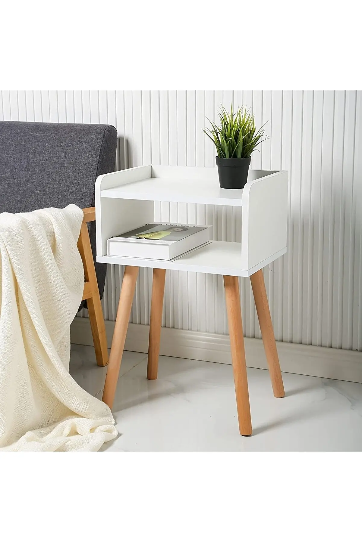 

Commode Wooden Furniture Bedside Table Houseware Decoration Good Quality And Convenient Portable Sturdy Bedroom Children's Room