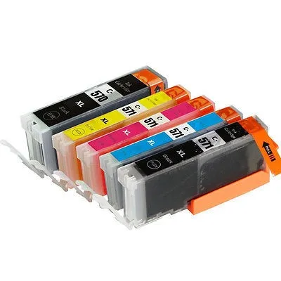 CANON PGI-570XL/CLI-571XL PACK 5 compatible inks MG-5850 / MG-6850 / MG-7750 SERIES