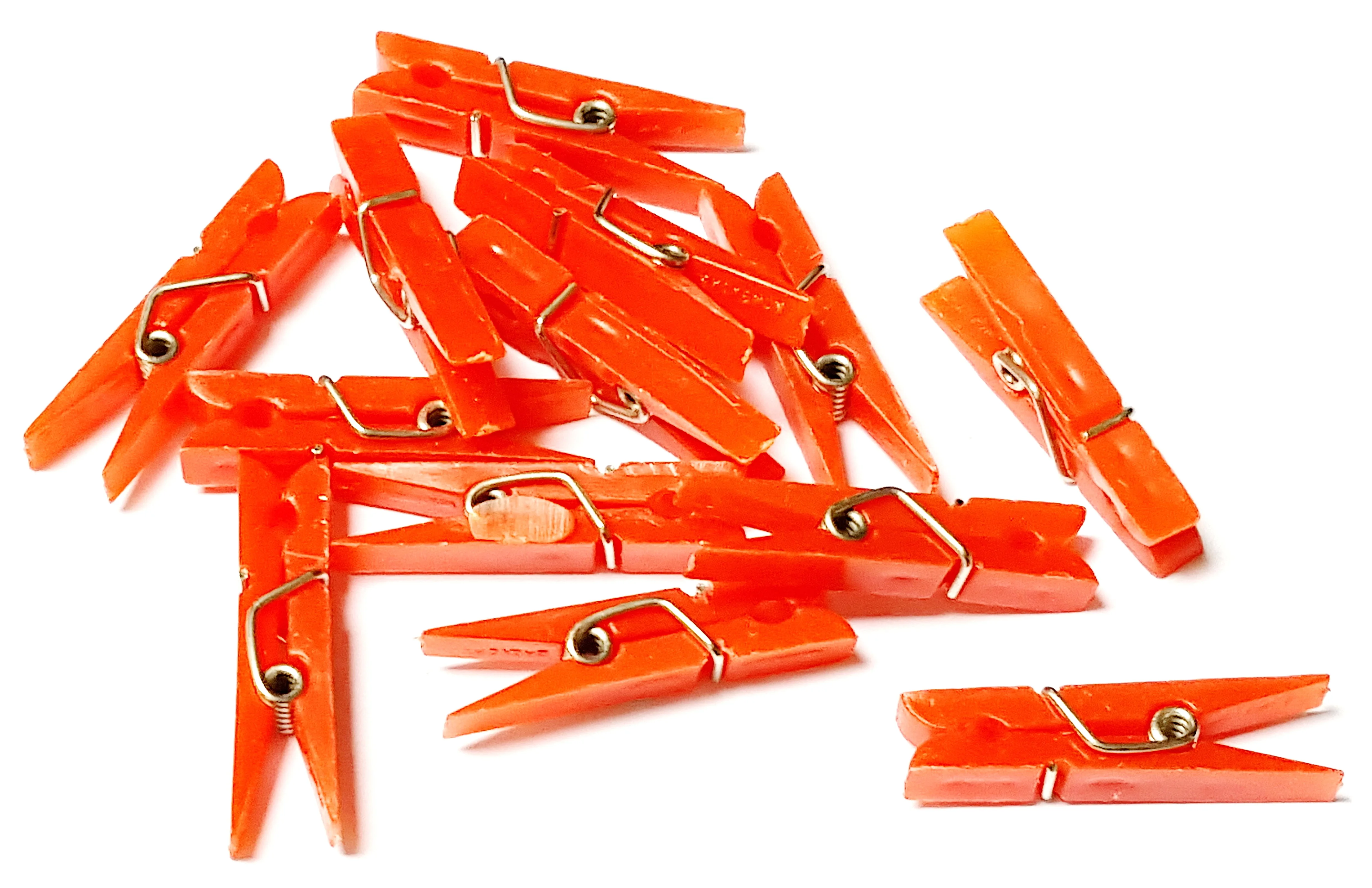 200 pcs, Mini Red Clothespins for Baby Shower, Kids Party Favors, Cake Decorations, pinata filler, souvenirs, giveaways, gift