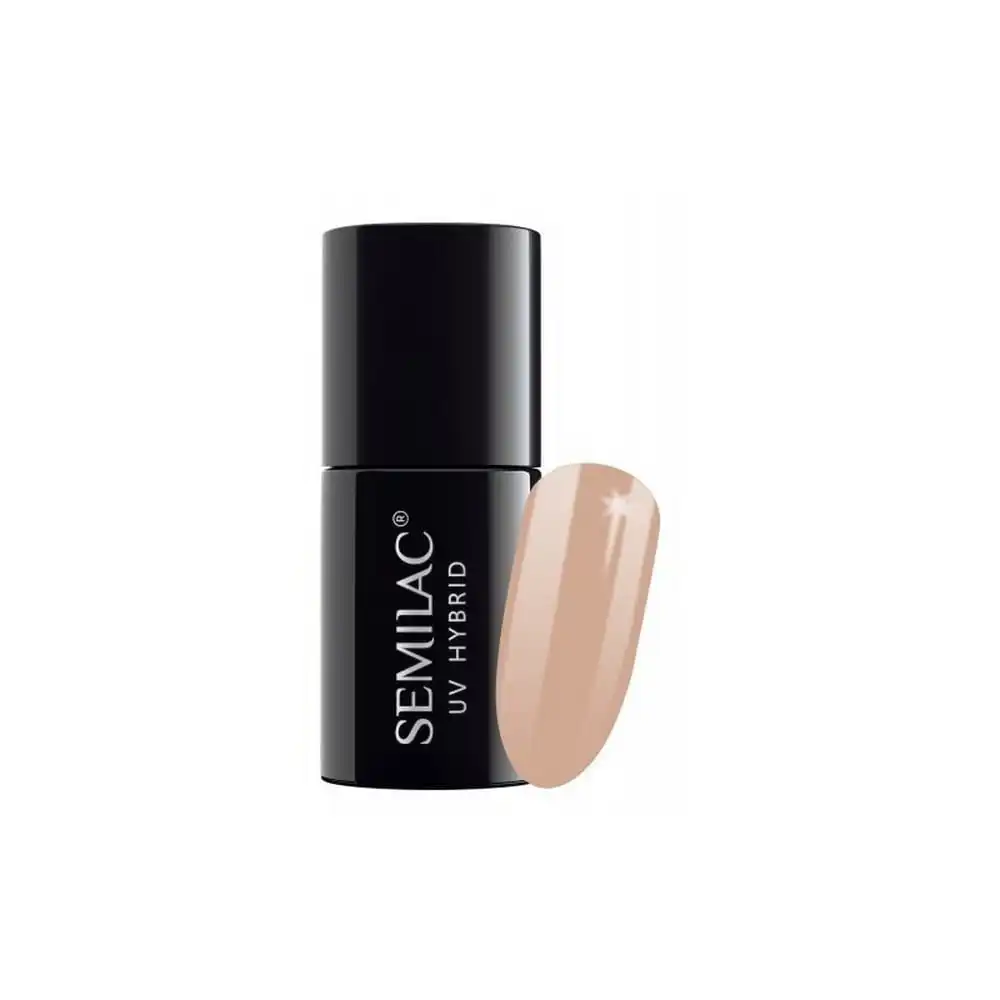 Semilac Little Stone 140 semi-permanent coverage, UV hybrid nail polish texture Gel