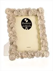 Paşabahçe Decorative  Chrysanthemum  Picture Frame 15 * 20 cm