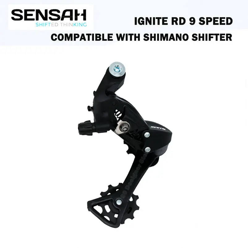 SENSAH IGNITE road bicycle rear derailleur middle cage 9 speed black compitable with R7000 Tiagra Sora sensah empire pro sensah