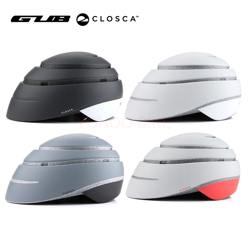 Gub Closca Loop casco per uomo donna pieghevole City Cycling Helmet Urban Road Bike casco pieghevole taglia M L accessori per biciclette