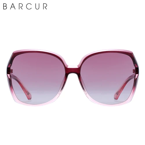Imagen 2 del producto Gafas de sol BARCUR para mujer, gafas de sol polarizadas de gran tamaño para mujer, gafas con gradiente para mujer, gafas de protección UV400