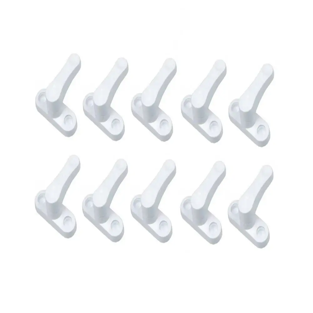 10 Pieces PVC Door Window Safety Lock Pimapen Home Child Baby Safety Lock Safety Lock PVC Window product in 6cm size