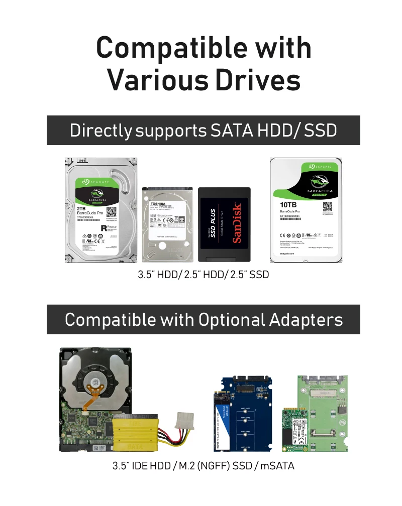 Ureach pro218 1to2 hdd ssd duplicador ide autônomo sata msata ngff copiadora