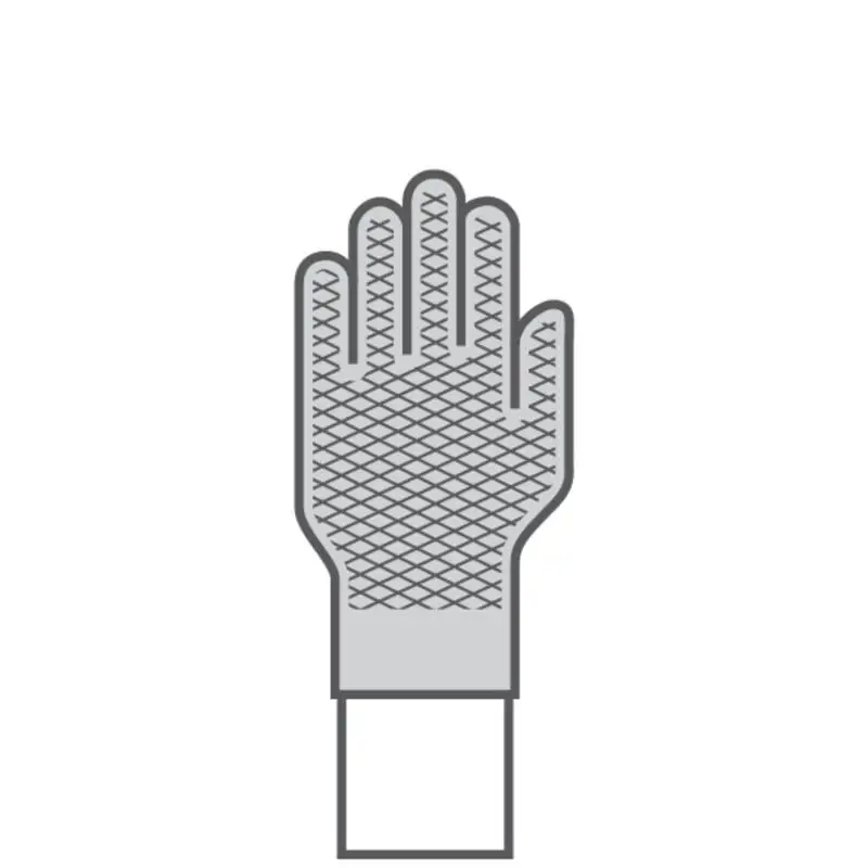 DeltaPlus VE727 safety work glove polyamide spandex knitted nitrile pu palm with dots Polyurethane coating Oil resistance