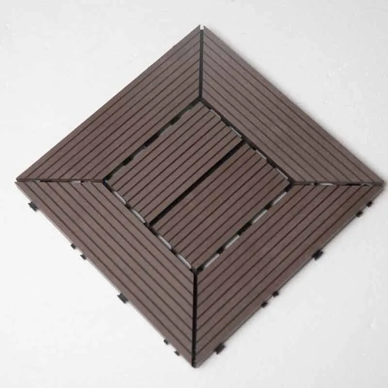 balcony flooring wood plastic wpc tile