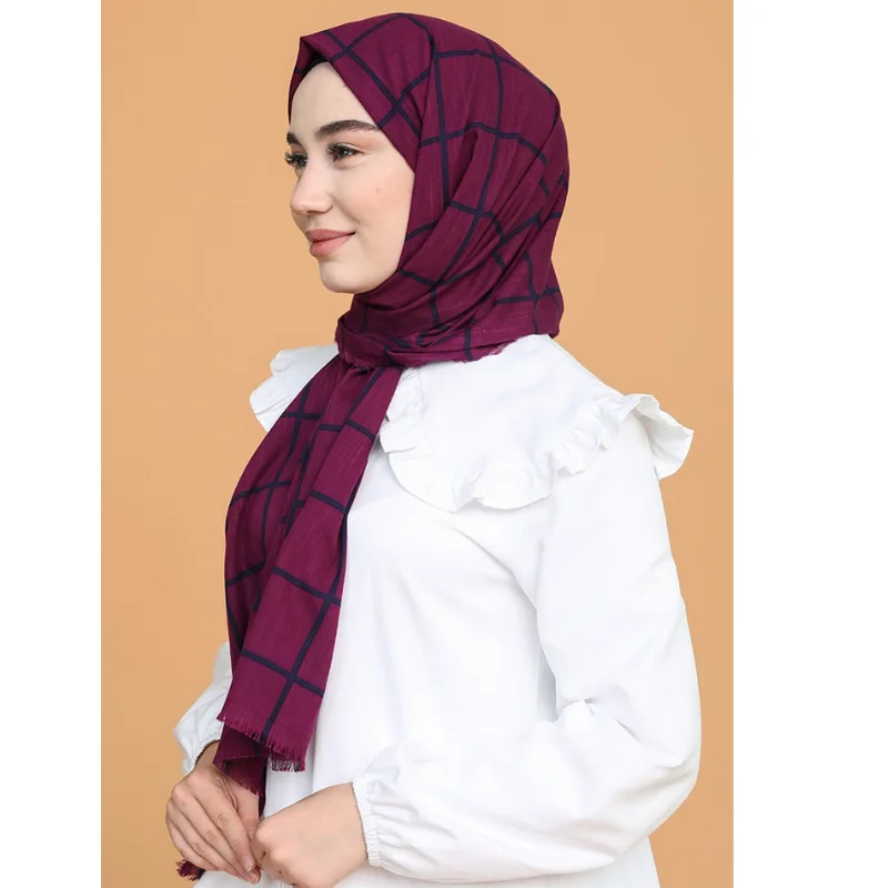 2021 Mùa Giải Mới Phụ Nữ Hồi Giáo Của Hijab Khăn-Khăn Choàng, Khăn Voan, Hijab, Khăn Choàng, Dây Đeo Đầu, ca Rô Khăn Choàng