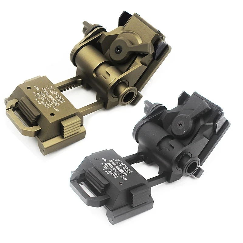 Supporto NVG L4G24 In Metallo Per Visori Notturni | Wilcox Style Con Sistema Breakaway E Regolazione Multidirezionale