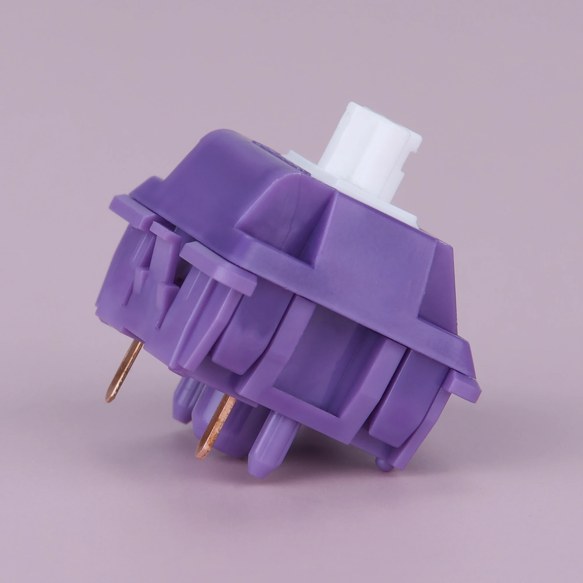 Tecsee Purple Pandas Tactile Switches For Mechanical Gaming Keyboard 5-pin Switch PME Housing Lightly Pre-lubed