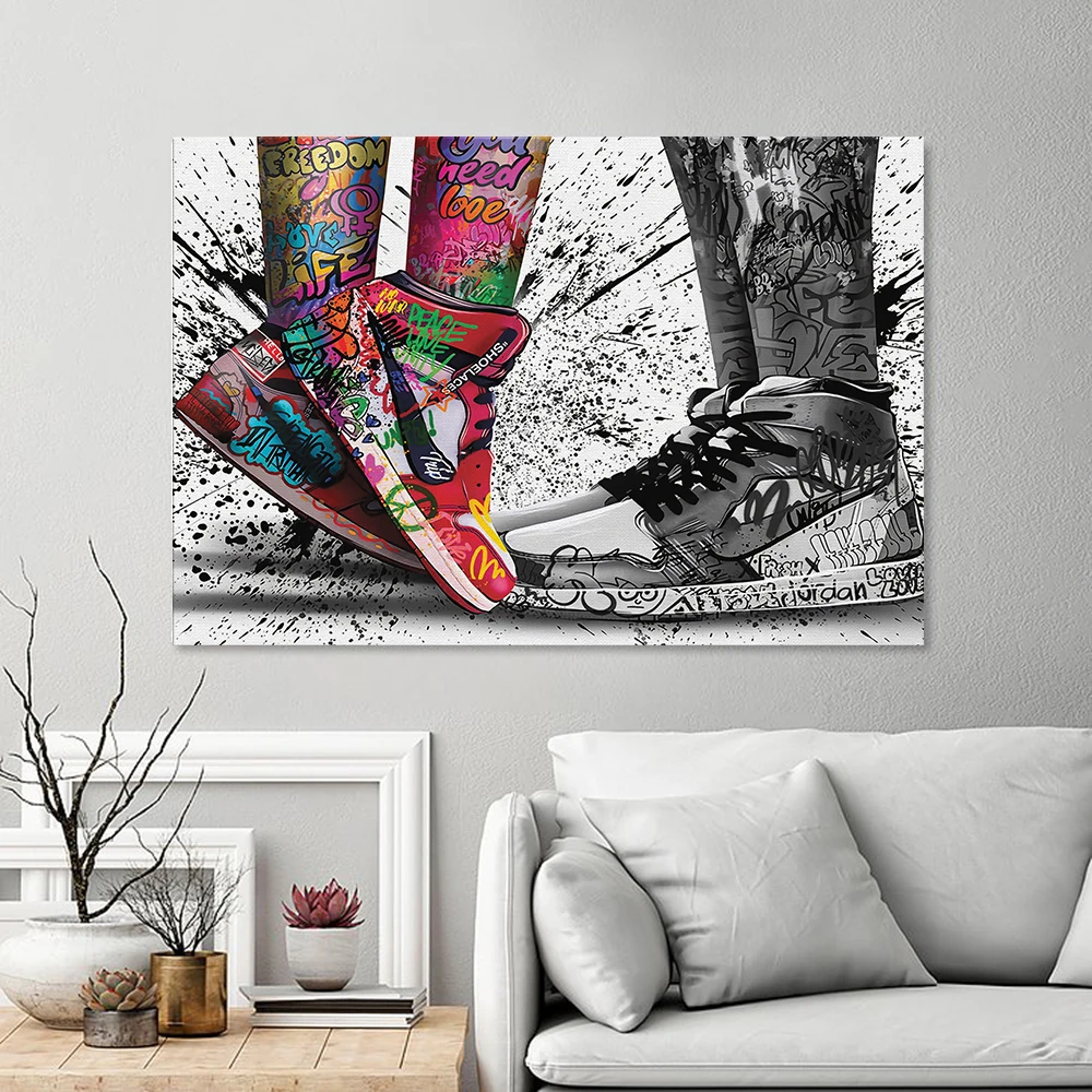 Fashion Graffiti Artwork Sneak - огляд і ціна Street Fashion Poster