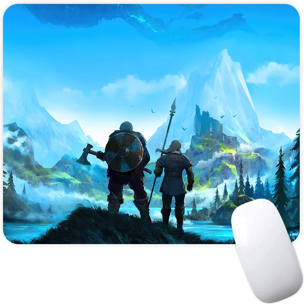 

Маленький игровой коврик для мыши Valheim, коврик для компьютерной мыши, коврик для мыши для ПК, геймера, коврик для мыши для ноутбука, силиконовый коврик для мыши, коврик для клавиатуры, настольный коврик