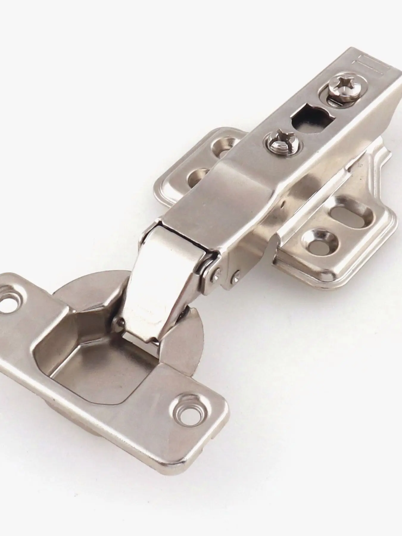 

Hinge Stainless Steel Door Hinges Damper Buffer Soft Slow Close Cabinet Door Cupboard Furniture Hardware Accessories Supplies 2P