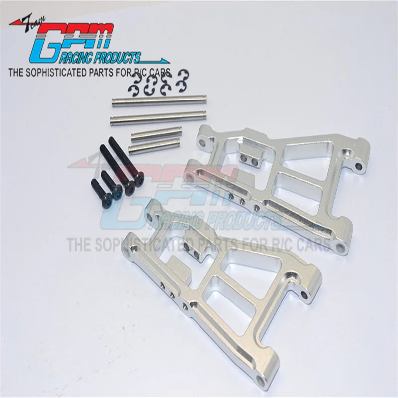 GPM ALUMINIUM FRONT LOWER SUSPENSION ARM - 1PR FOR TAMIYA 1/10 DT03 UPGRADE