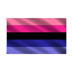 3x5 Ft Omnisexual Pride Flag Omni Sexual LGBTQ Pansexuality Flags for Decor