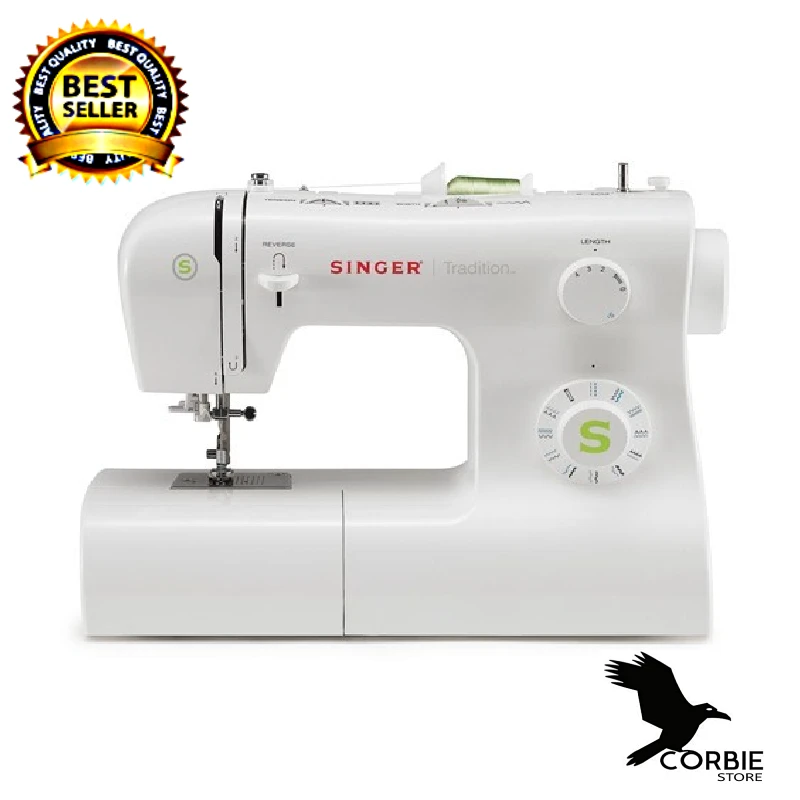 Singer 2273 Tradition SEWING MACHINE overlock stitch one step button hole 23 sewing patterns automatic threading EU plug