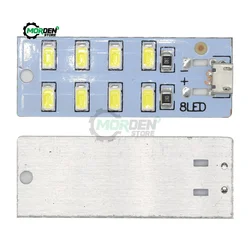 Panel de iluminación LED con Usb 5730, luz de emergencia móvil, accesorios de luz nocturna, blanco, Mirco, smd 5730, 5V, 430mA ~ 470mA