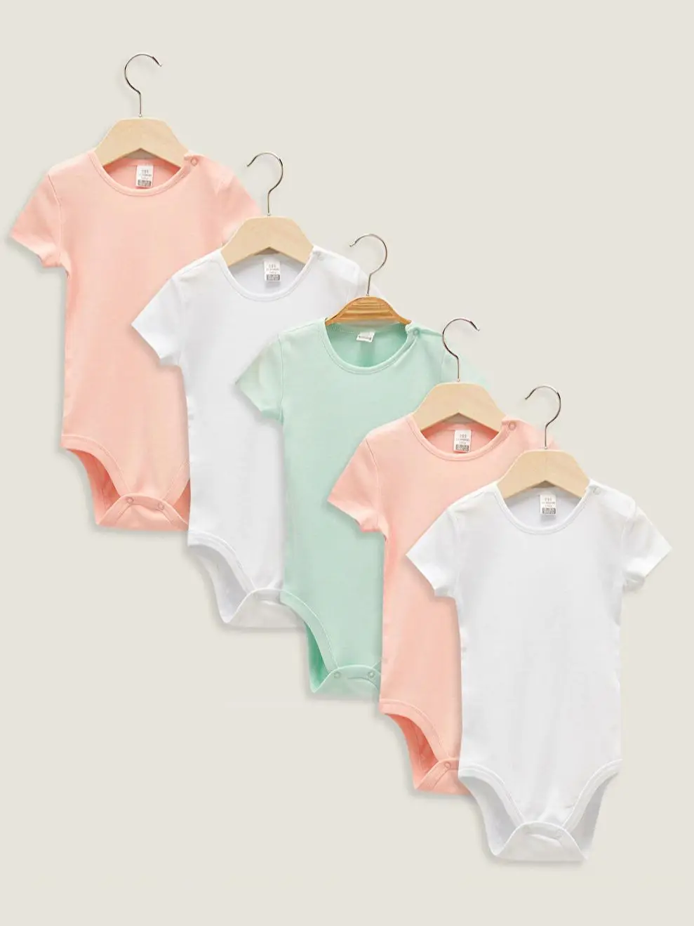 5 Pieces Sets Baby Bodysuits Clothing Shorts T-shirts Kids Boys Girls Child Pants %100 Cotton Natural Cute Little Sweet Casual